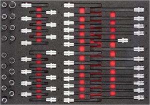 Zestaw kluczy nasadowych trzpieniowych VIGOR V6810