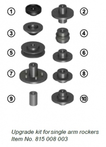 HAWEKA - Zestaw uzupełniający do ProBike III - 19 mm do wahaczy jednoramiennych (815 008 003)