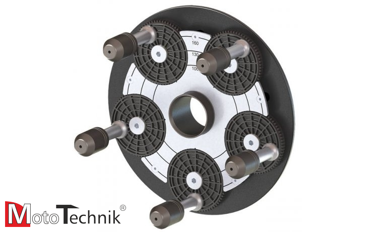 Zestaw 3 płyt dociskowych QuickPlate V fi. 40 mm  - HAWEKA (210 400 001)