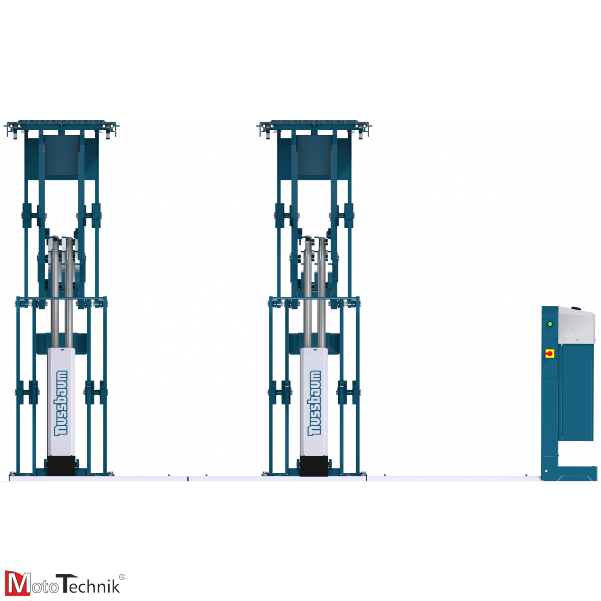 Podnośnik nożycowy NUSSBAUM Jumbo Lift 3500 NT AG CE-stop