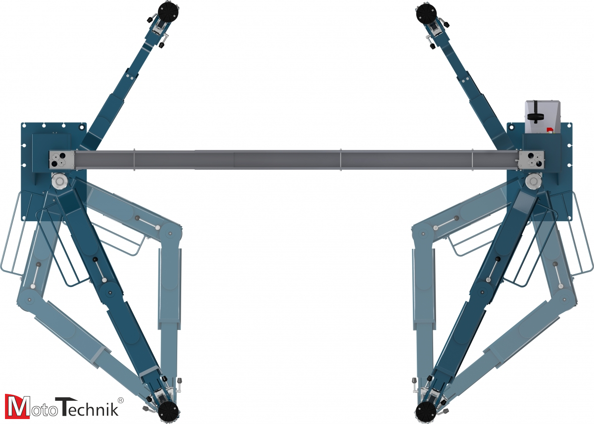 Podnośnik hydrauliczny dwukolumnowy NUSSBAUM Power Lift HF 3S 3500 OTTO MM (MiniMax)