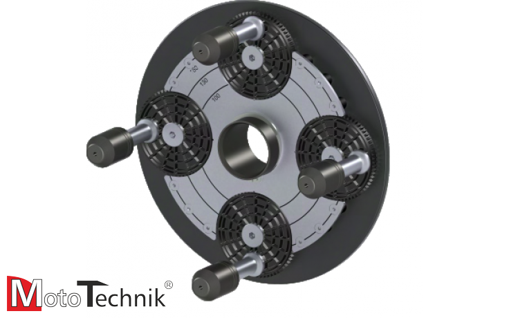 Zestaw 3 płyt dociskowych QuickPlate V fi. 40 mm  - HAWEKA (210 400 001)