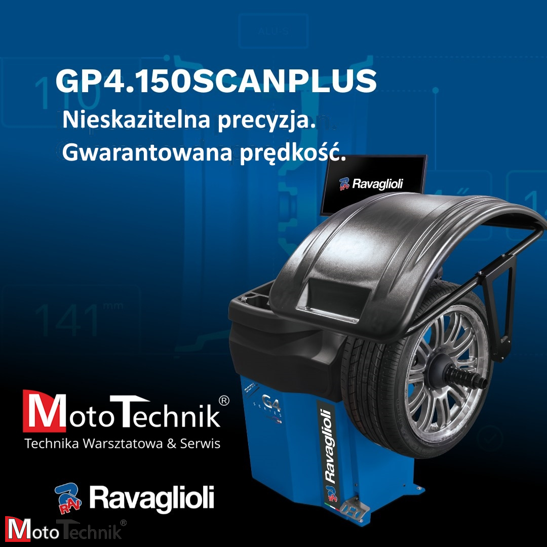 Wyważarka RAVAGLIOLI GP4.150SCANPLUS