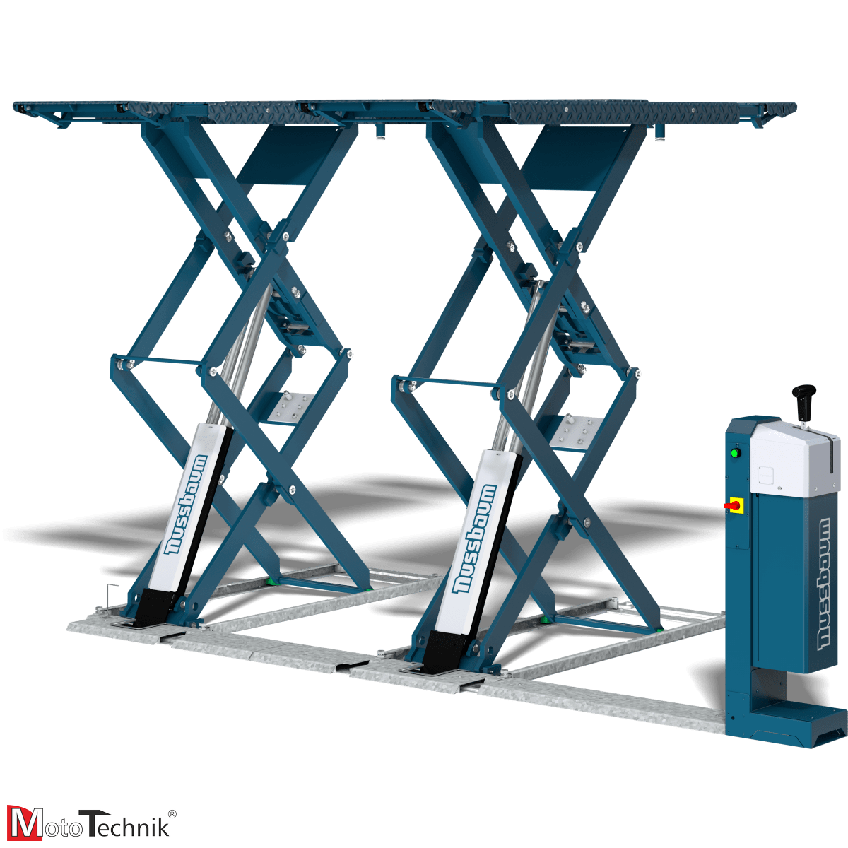 Podnośnik nożycowy NUSSBAUM Jumbo Lift 3500 NT X-TEND AG CE-Stop