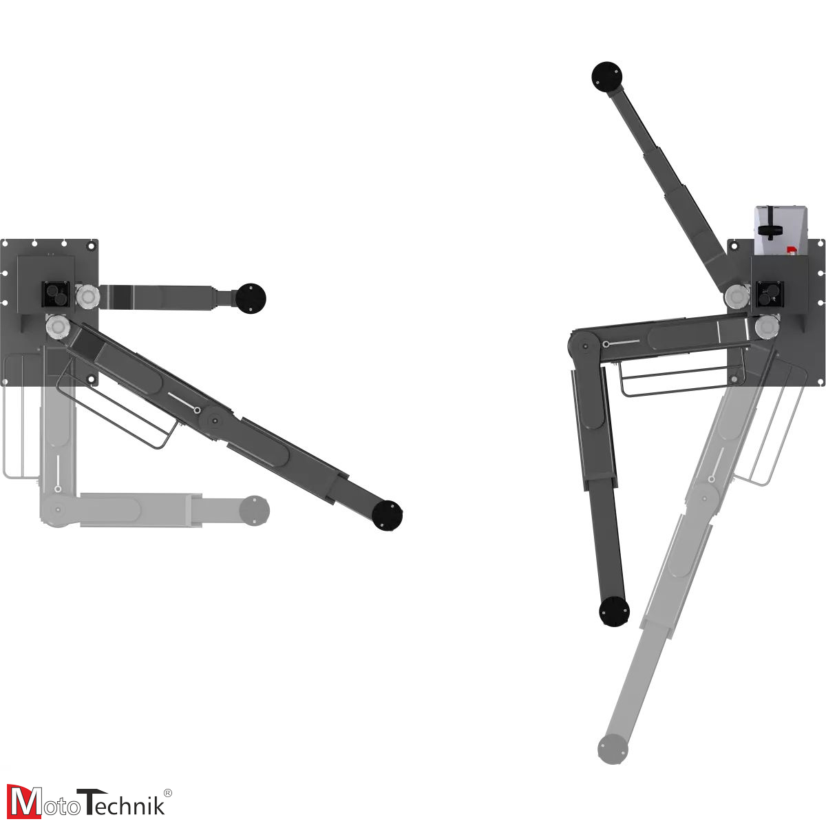 Podnośnik śrubowy dwukolumnowy NUSSBAUM Smart Lift 2.35 SLE OTTO DT