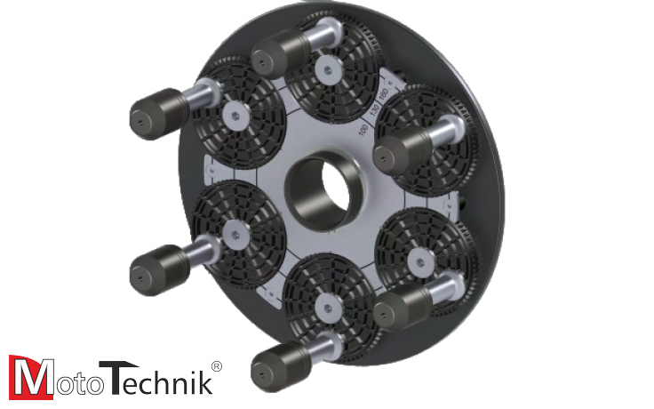 Zestaw 3 płyt dociskowych QuickPlate V fi. 40 mm  - HAWEKA (210 400 001)