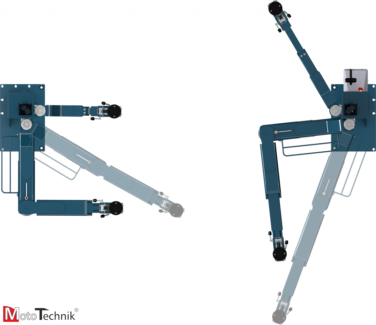 Podnośnik hydrauliczny dwukolumnowy NUSSBAUM Power Lift HF 3S 3500 OTTO MM (MiniMax)