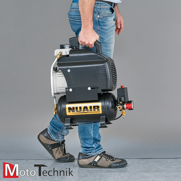 NUAIR FC2/6 Kompresor tłokowy (1,5 kW; 6L) FCBB404NUB002