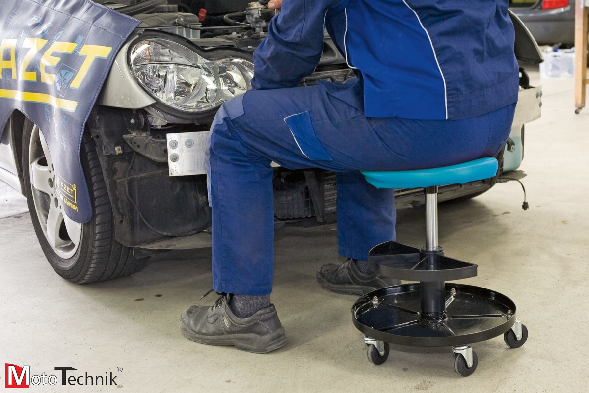 Stołek warsztatowy na kółkach HAZET 195-4