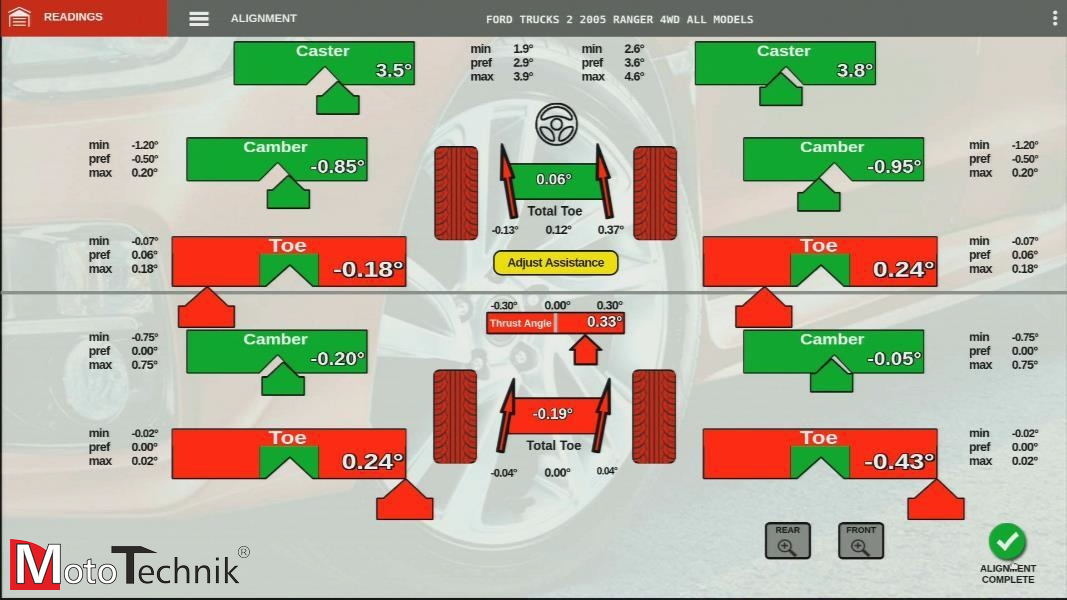 Urządzenie do Geometrii HOFMANN Geoliner ® 630 TILT 3D