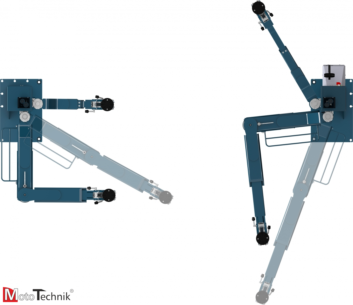 Podnośnik hydr. dwukolumnowy NUSSBAUM Power Lift HF 3S 3500 OTTO MM (MiniMax)