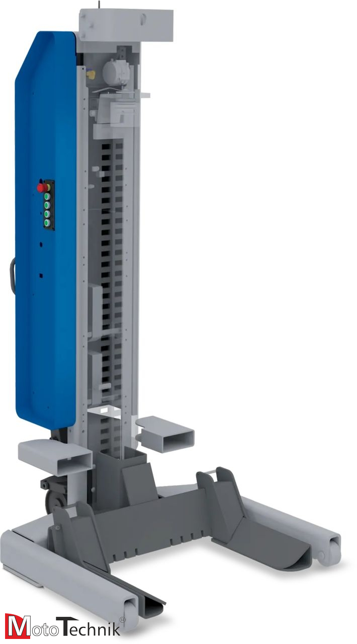 Kolumny mobilne RAVAGLIOLI Alpha Seria 4-7.5 - zestaw 4 kolumn elektrohydraulicznych mobilnych (do wewnątrz)