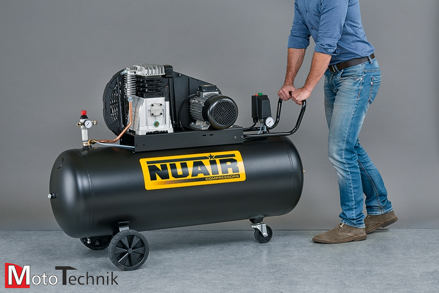 NUAIR B3800B/200 CT4 Kompresor tłokowy (3,0 kW; 200L) 36LA601NUB018