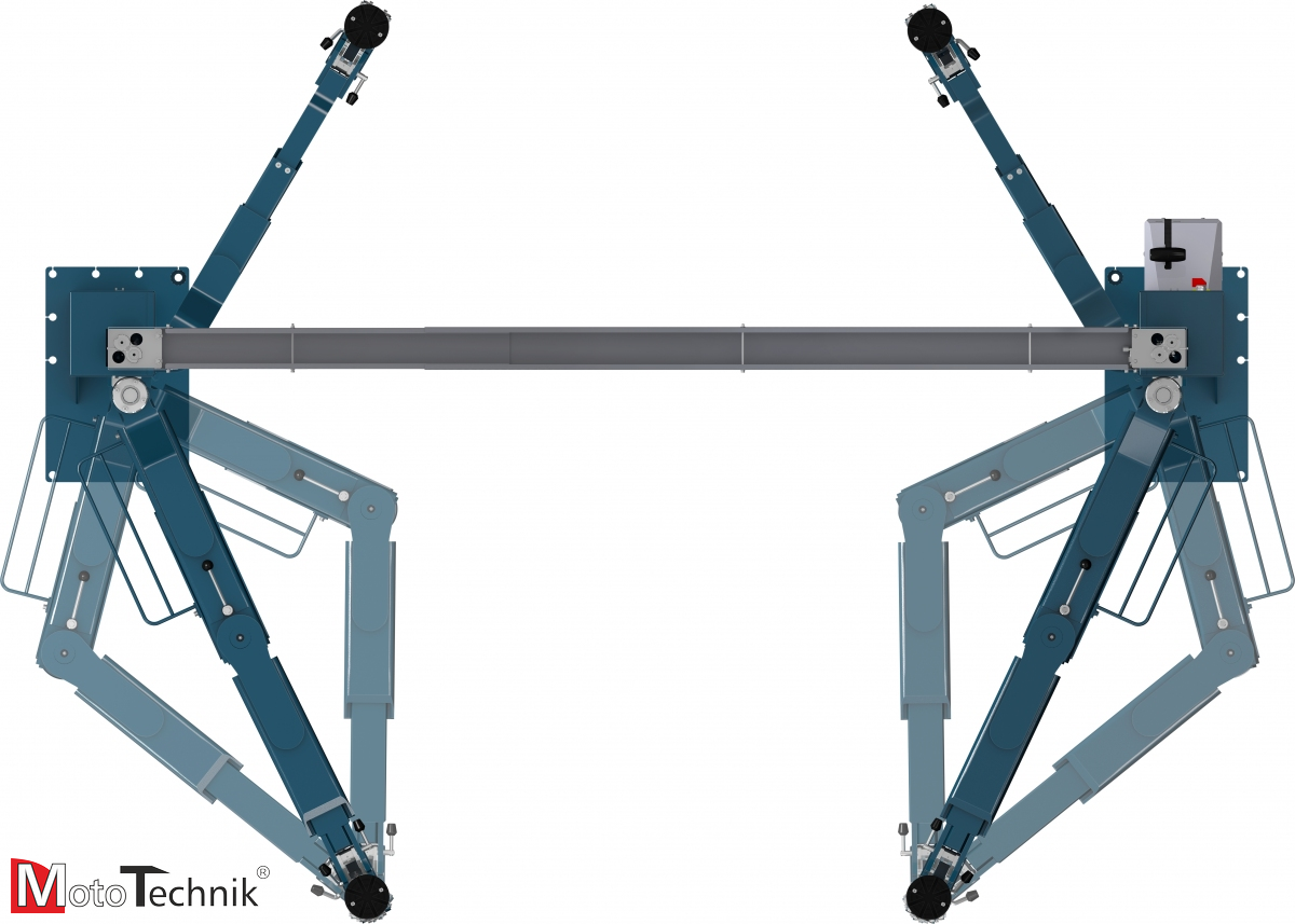 Podnośnik hydr. dwukolumnowy NUSSBAUM Power Lift HF 3S 3500 OTTO DT