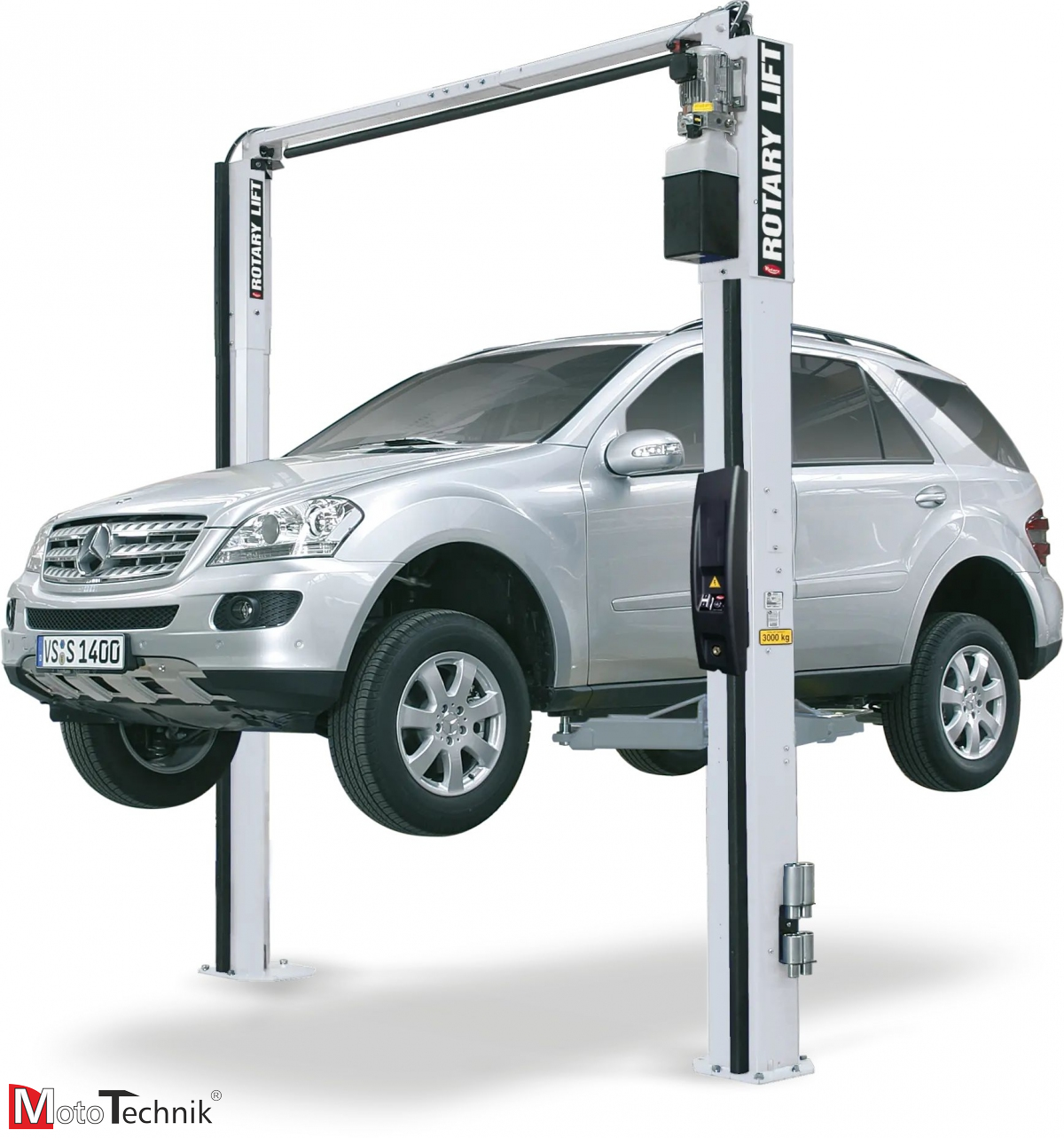 Podnośnik hydrauliczny 2-kolumnowy ROTARY SPOA3TS-5-EH2 (3,5 t.)