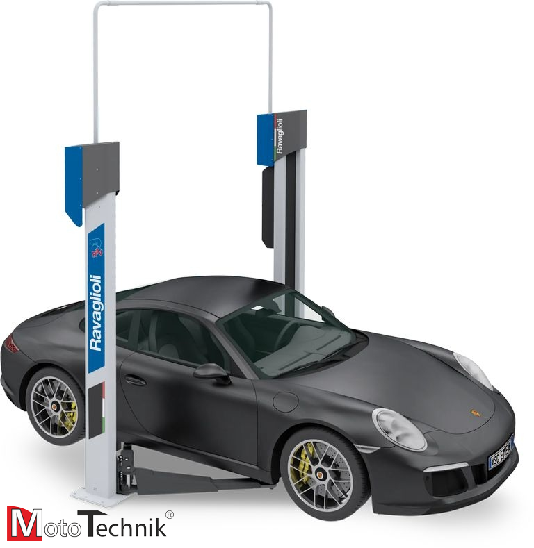 Podnośnik śrubowy dwukolumnowy RAVAGLIOLI KPX32ER (e-set)