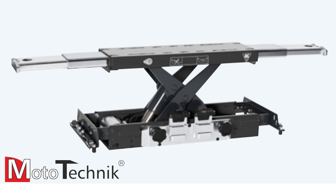 Podnośnik osiowy NUSSBAUM JAX 2600 (podnośnik osi)