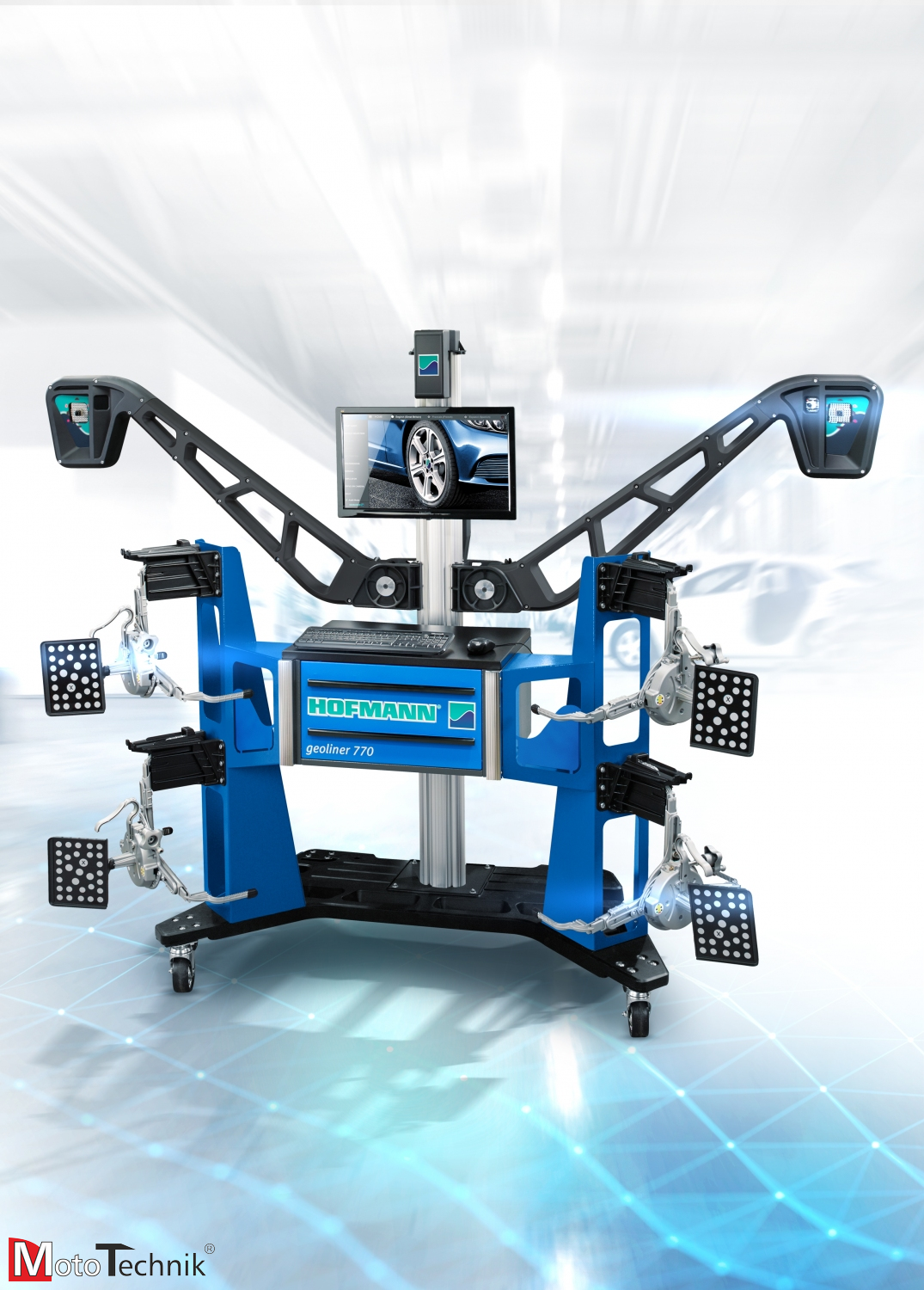 Urządzenie do Geometrii HOFMANN Geoliner ® 770 XD TT lift AC400 3D