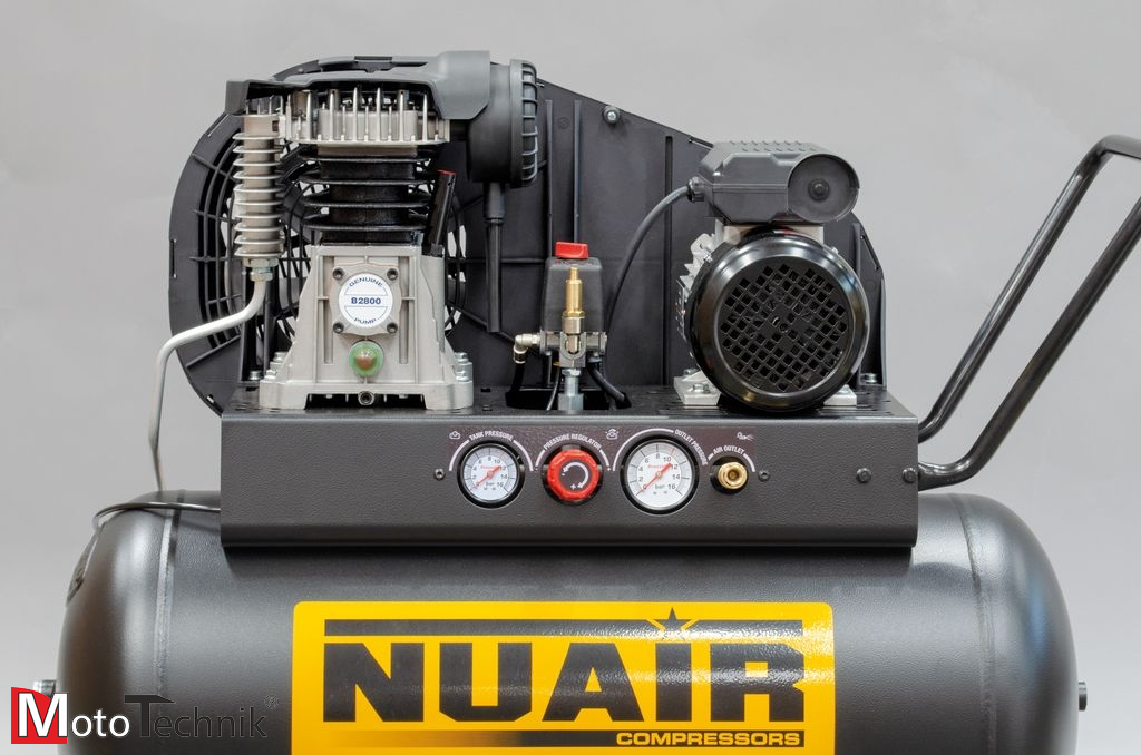 NUAIR B2800B/3CM/100 TECH PRO Kompresor tłokowy (2,2 kW; 100L) 28FA504NUA200