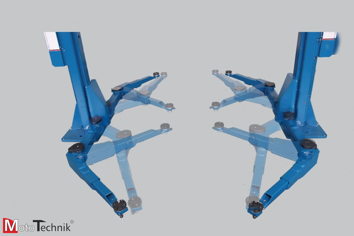 Podnośnik hydrauliczny dwukolumnowy NUSSBAUM Power Lift HL 6000 SST DG