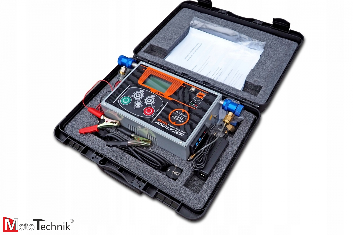 SPIN - GAS ANALYZER DUAL analizator czynnika