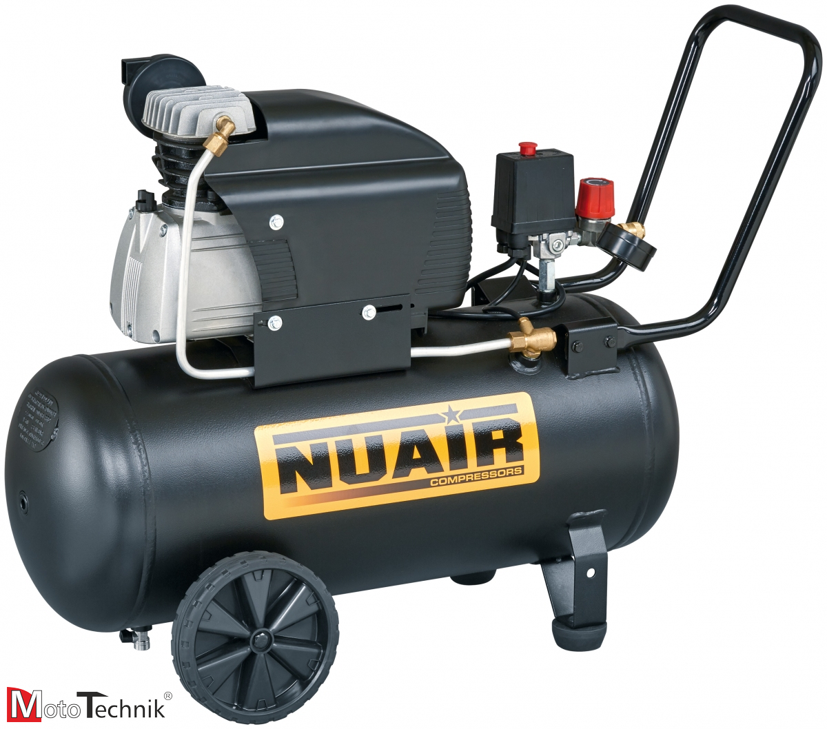 NUAIR FC2/50S Kompresor tłokowy (1,5 kW; 50L) FCDV404NUB551