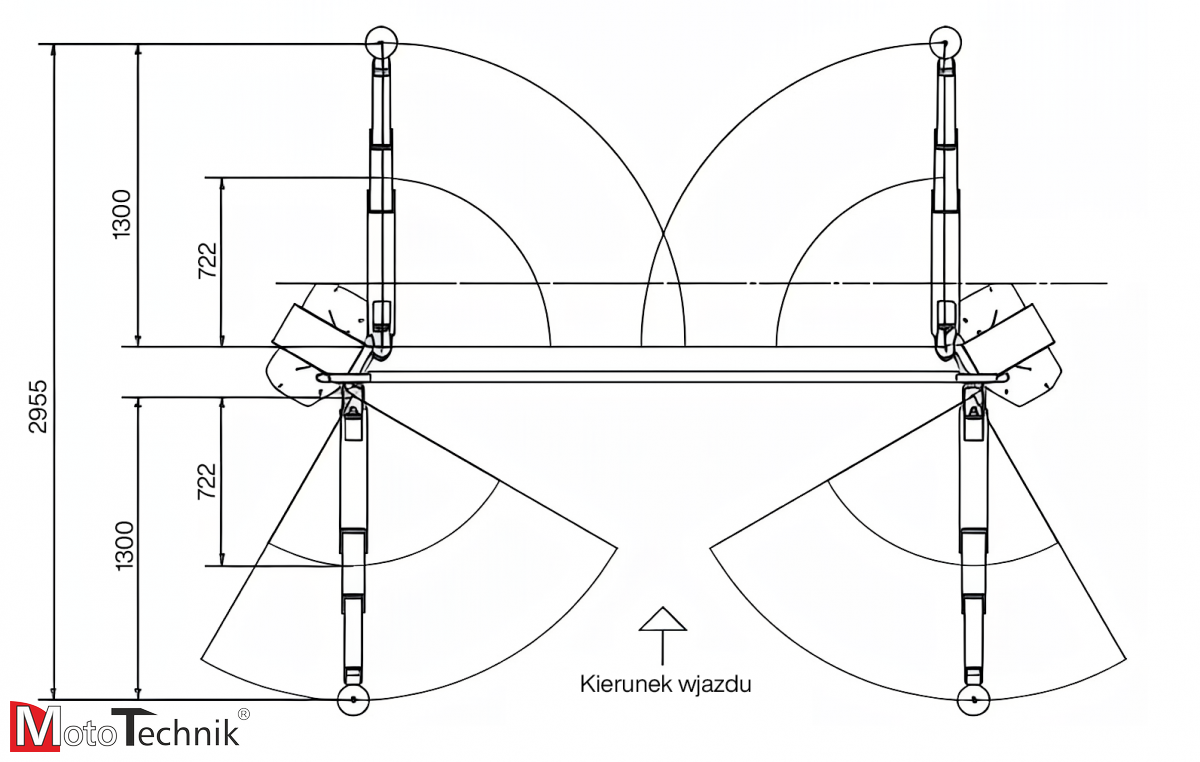 Podnośnik śrubowy 2-kolumnowy HOFMANN Duolift ® MTF 4000C - new model