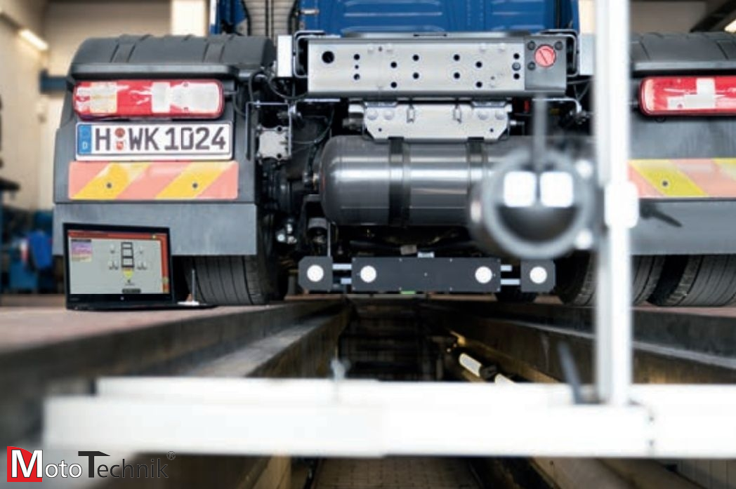 Urządzenie do pomiaru ram - HAWEKA - CMC4000 LKW (samodzielne)