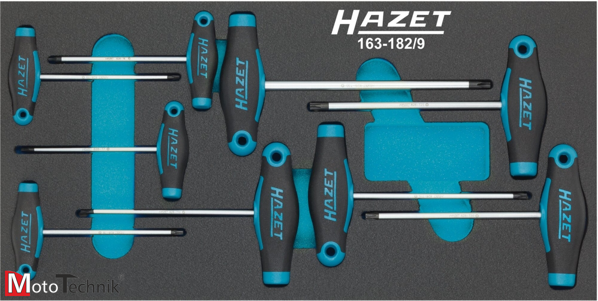 Wózek narzędziowy z 217 profesjonalnymi narzędziami HAZET 177-7/217 (217narzędzi)