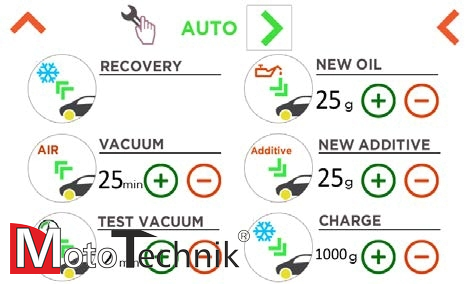 Urządzenie do Klimatyzacji SPIN UNICA DUAL TOUCH Printer (R134a+HFO1234yf)