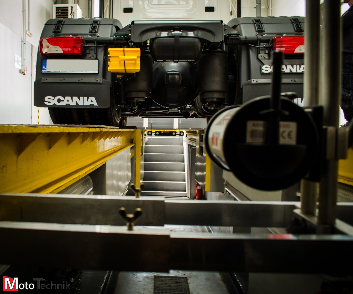 Urządzenie do pomiaru ram - HAWEKA - CMC4000 LKW (samodzielne)