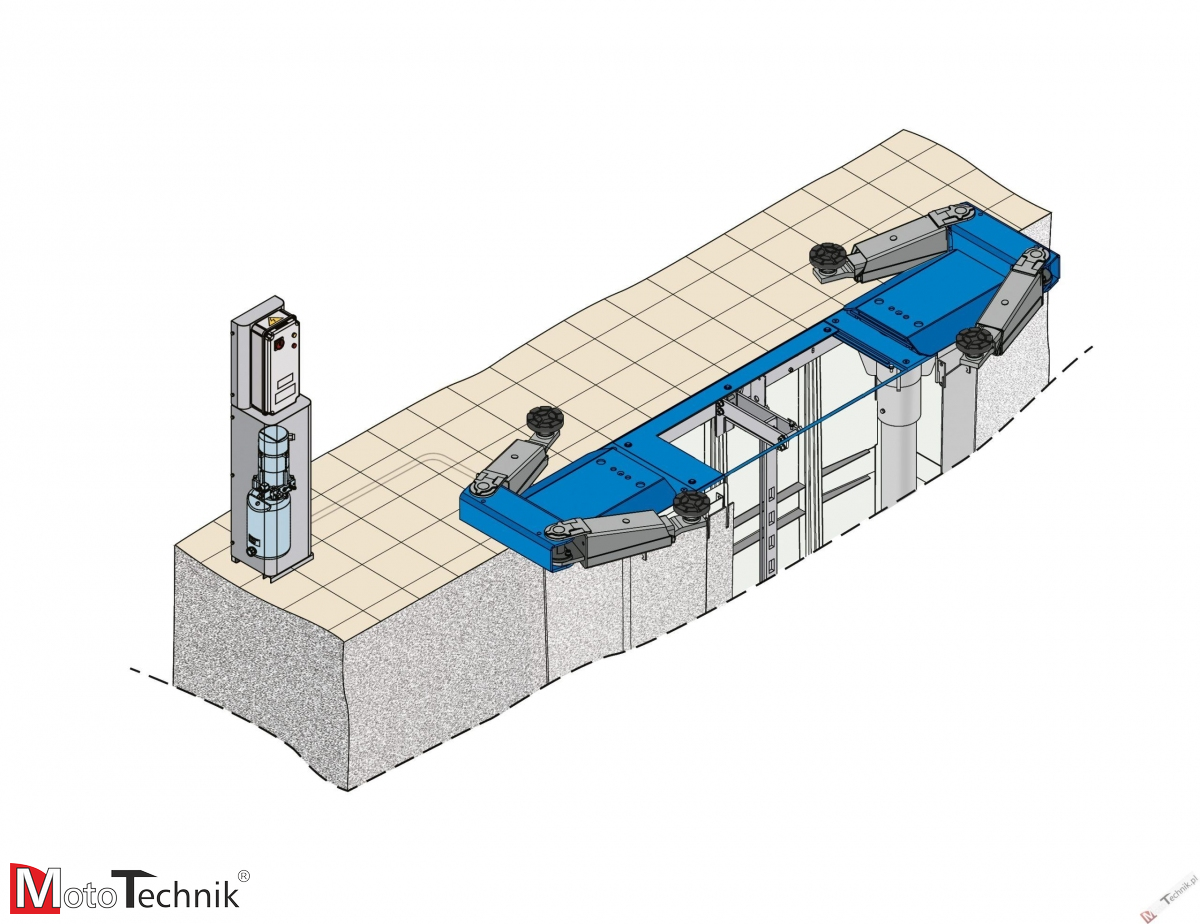 Podnośnik stemplowy RAVAGLIOLI RAV1125M