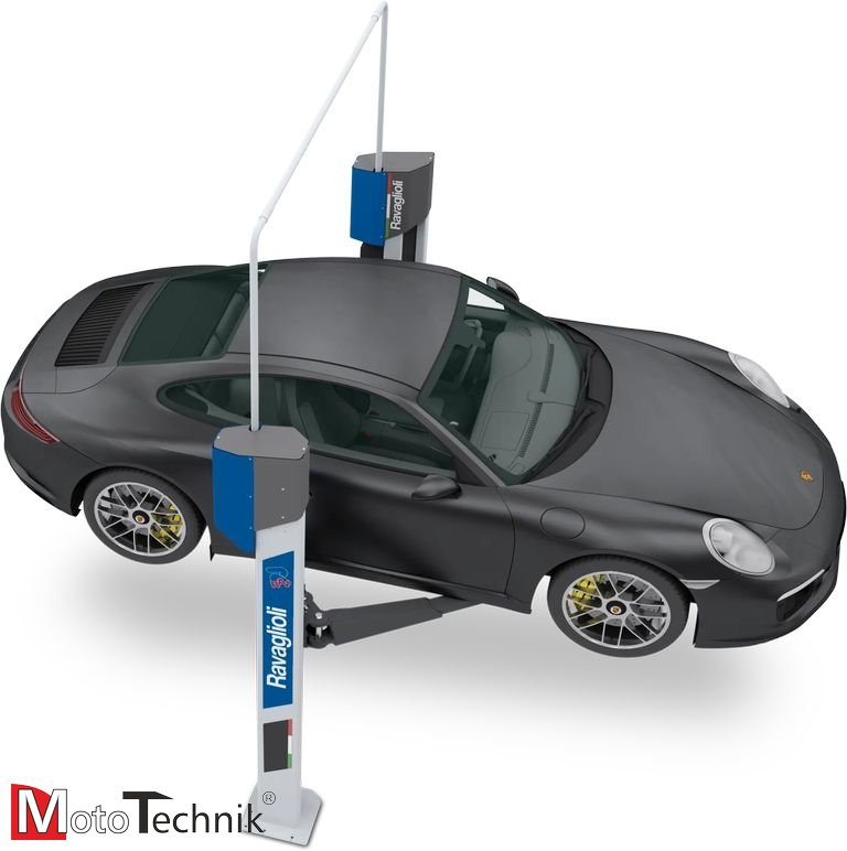 Podnośnik śrubowy dwukolumnowy RAVAGLIOLI KPX32ER (e-set)