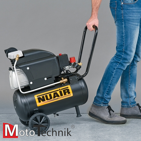 NUAIR FC2/24 Kompresor tłokowy (1,5 kW; 24 L) FCCC404NUB003