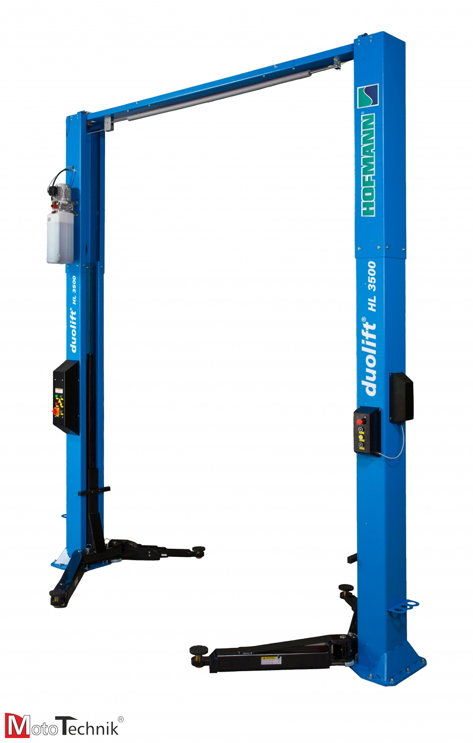 Podnośnik hydrauliczny dwukolumnowy HOFMANN Duolift ® HL 3500 Tall