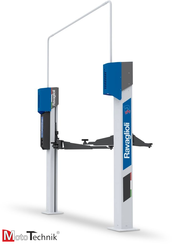 Podnośnik śrubowy dwukolumnowy RAVAGLIOLI KPX32ER (e-set)