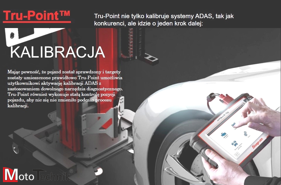 Urządzenie SUN (Snap-on) do szybkiej Kalibracji Systemów ADAS - TRU-Point