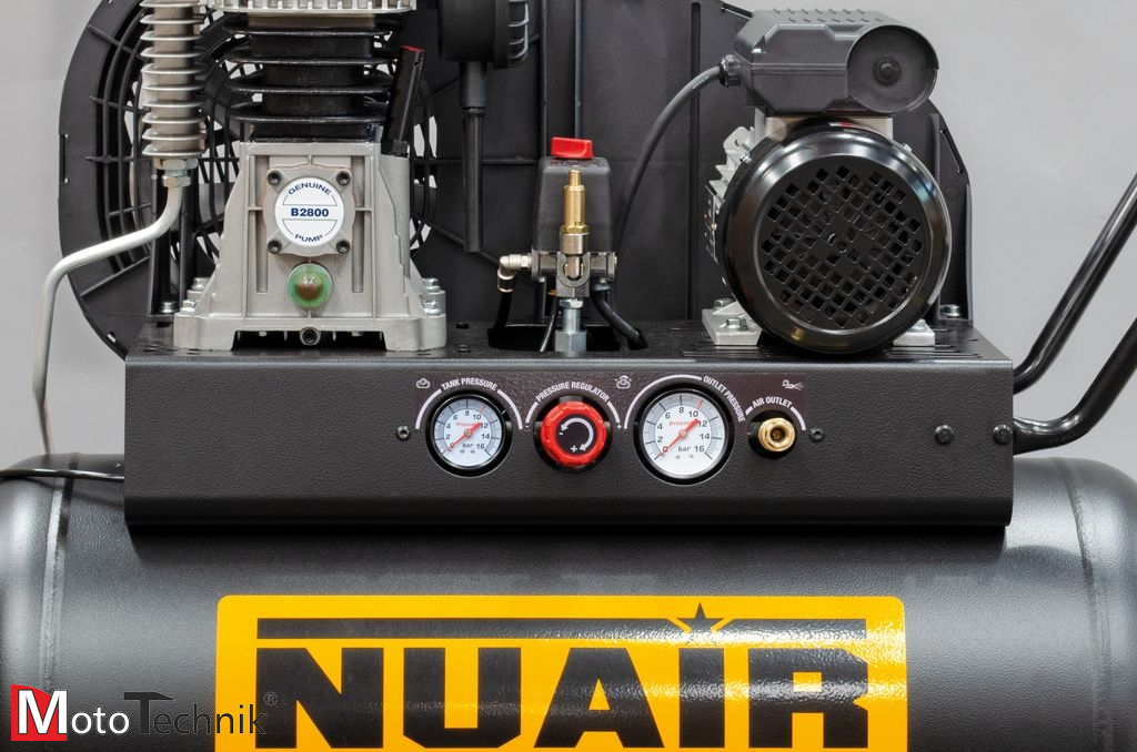 NUAIR B2800B/3CM/100 TECH PRO Kompresor tłokowy (2,2 kW; 100L) 28FA504NUA200