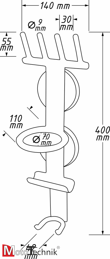 Uchwyt magnetyczny HAZET 9070-10