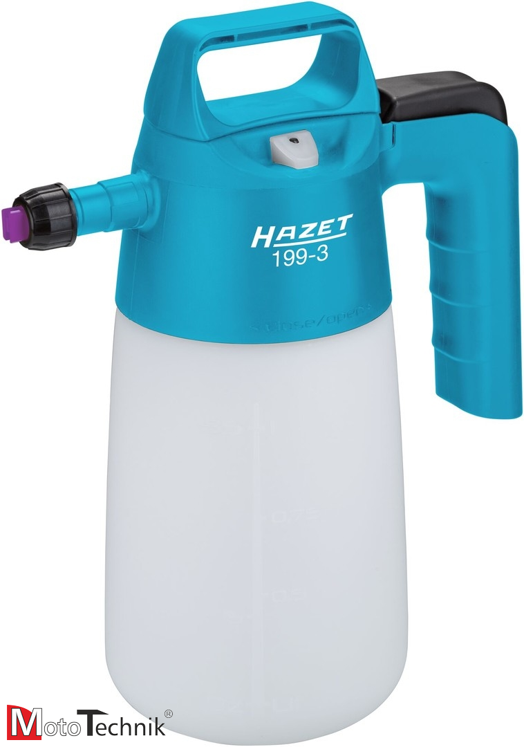 Spryskiwacz ciśnieniowy, do wytwarzania piany HAZET 199-3