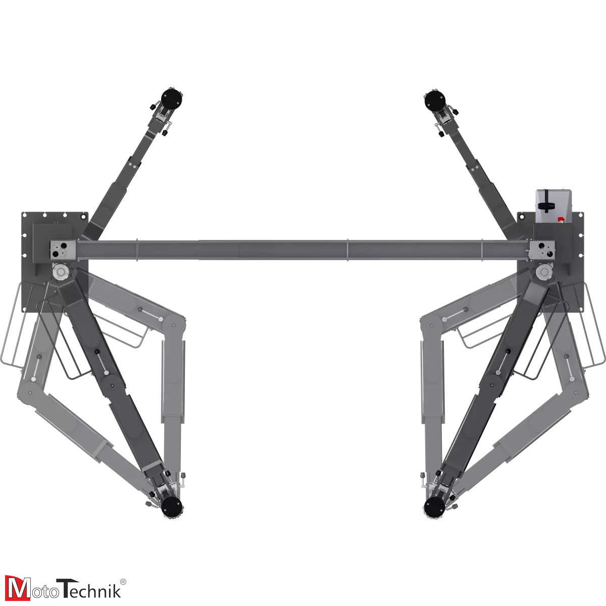 Podnośnik śrubowy dwukolumnowy NUSSBAUM Smart Lift 2.35 SLE OTTO MM (MiniMax)