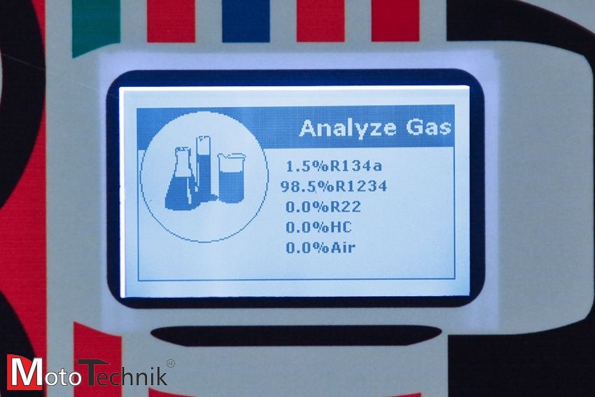 SPIN - GAS ANALYZER DUAL analizator czynnika