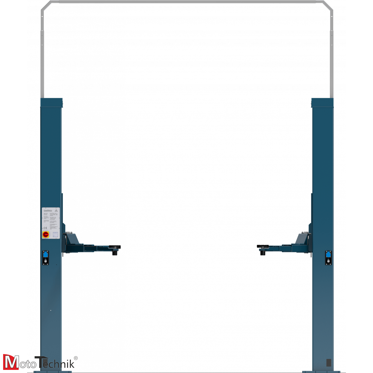 Podnośnik śrubowy dwukolumnowy NUSSBAUM Smart Lift 2.35 SLE DT