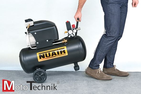 NUAIR FC2/50S Kompresor tłokowy (1,5 kW; 50L) FCDV404NUB551