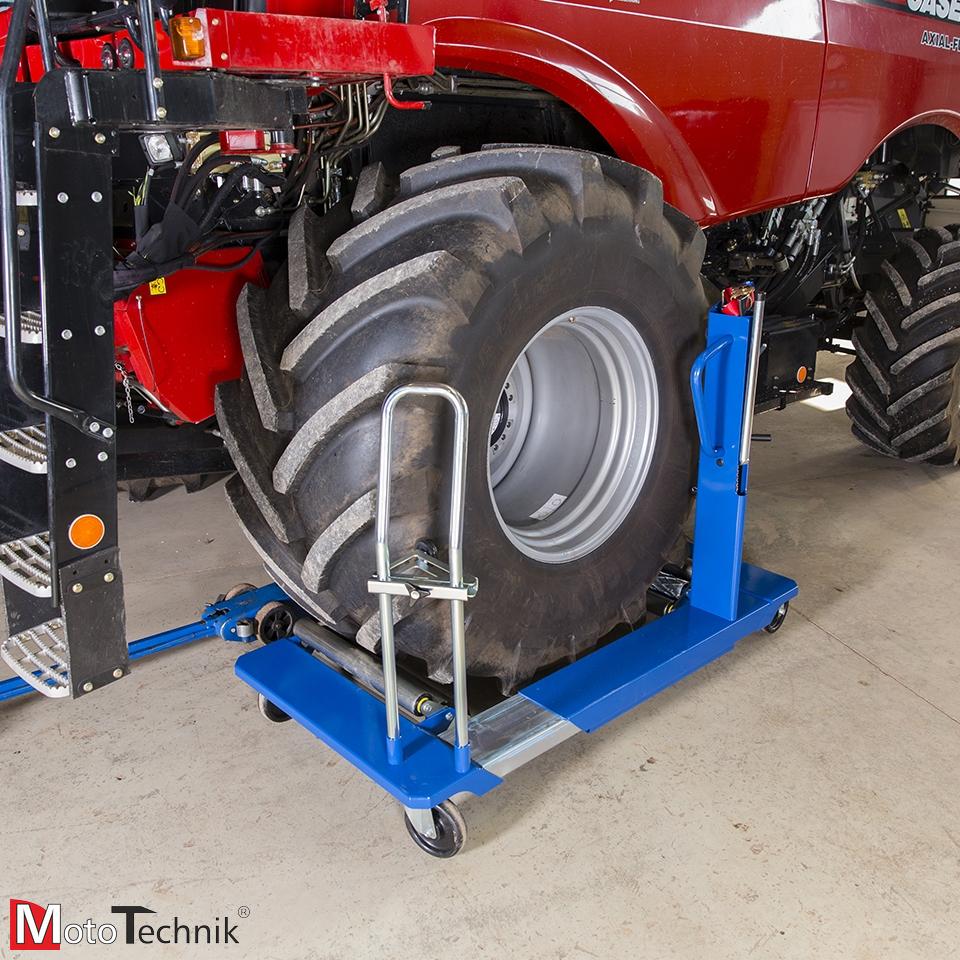 AC-HYDRAULIC - Hydrauliczny wózek do dużych kół WT1500N - max. 1500 kg