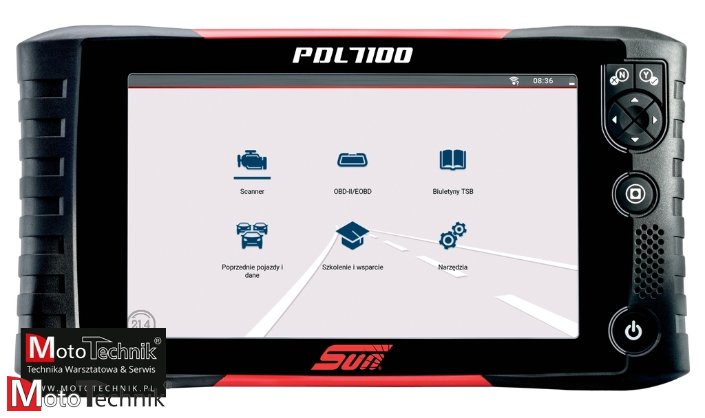 Tester diagnostyczny SUN PDL 7100™ (Nowy Model)