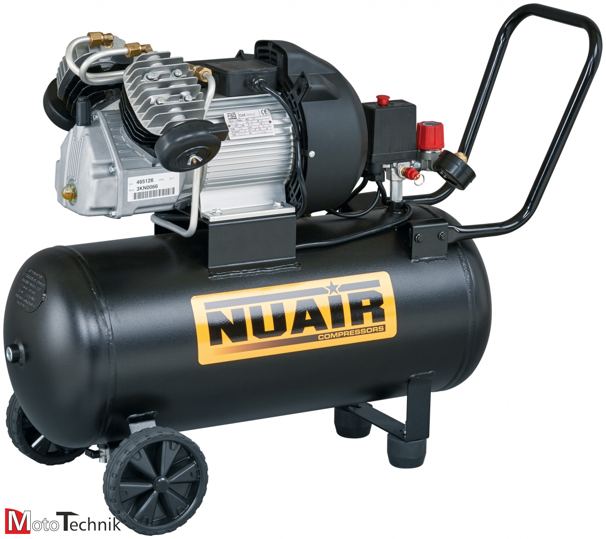 NUAIR VDC/50 Kompresor tłokowy (1,5 kW; 50L) 8119500NUA