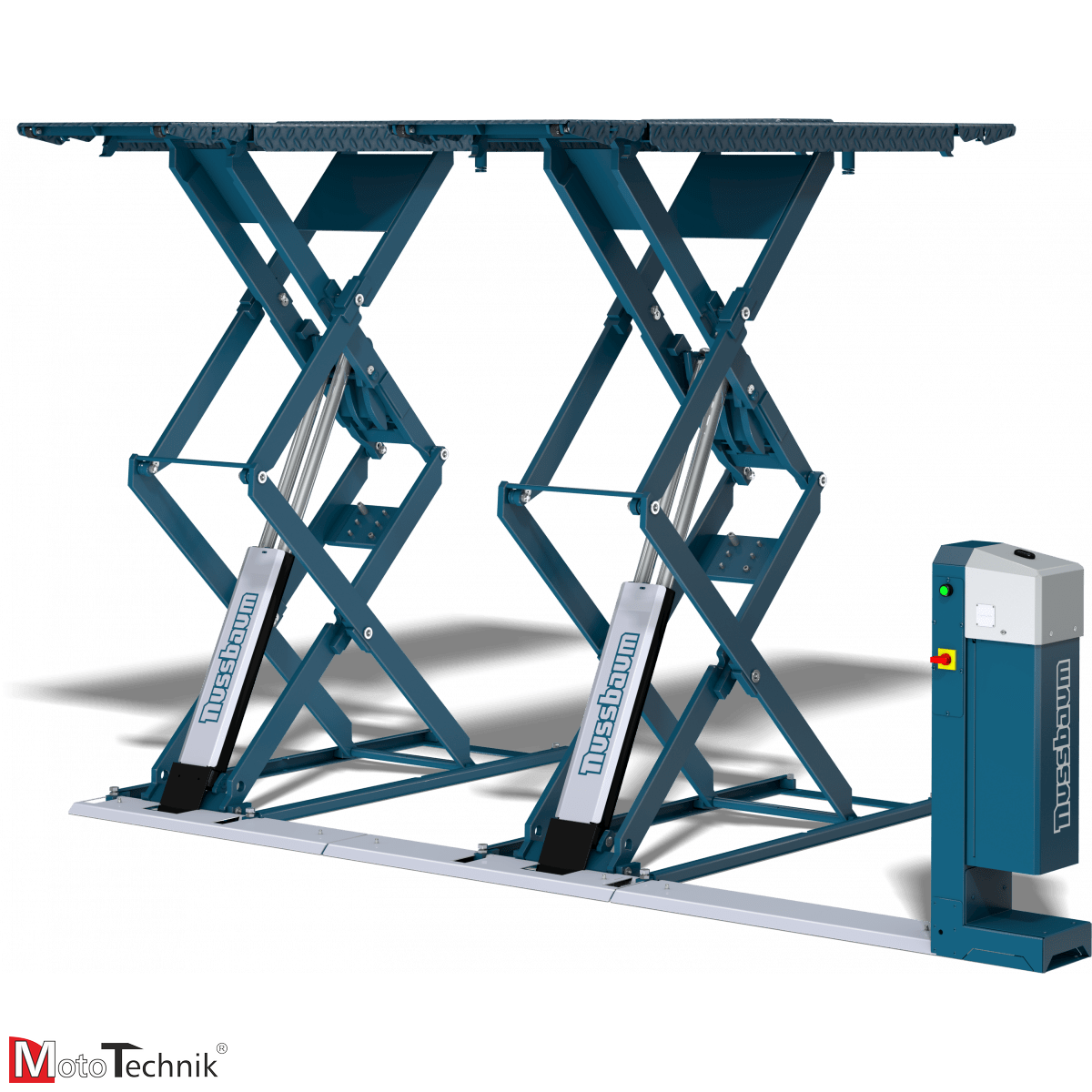 Podnośnik nożycowy NUSSBAUM Jumbo Lift 3500 NT AG CE-stop