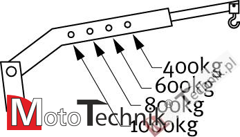 Podnośnik Żuraw COMPAC CC 10 - 300-1000 kg