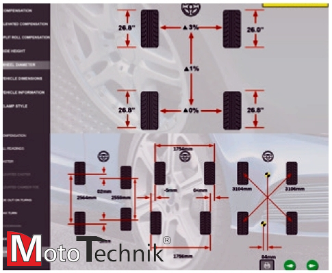 Urządzenie do Geometrii HOFMANN Geoliner ® 678 XD lift AC400 3D